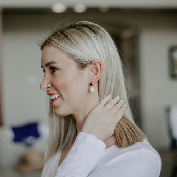 Gem Drop Earrings